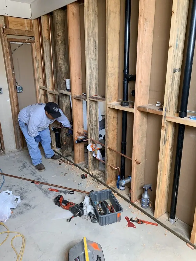 Commercial rough-in plumbing for Water Heater Replacement in Westchester-Green Countrie